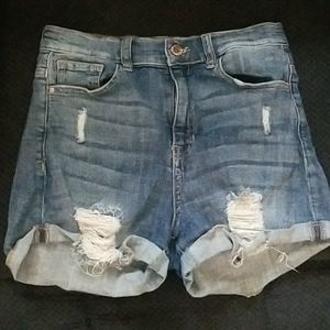 Jean shorts